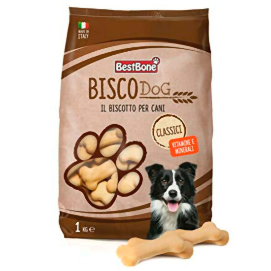 Bestbone Galleta biscodog sabor vainilla 1kg