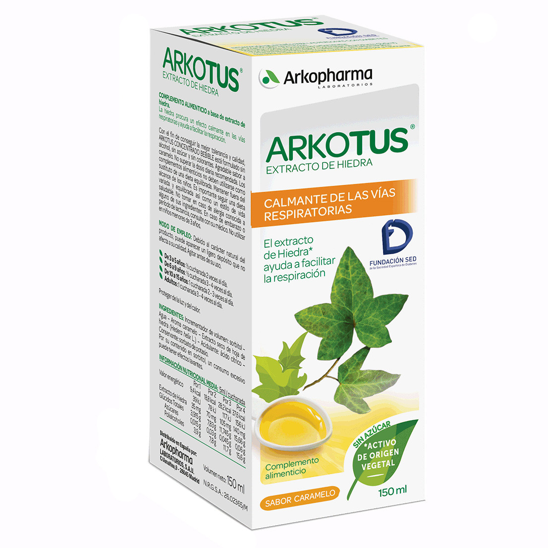 Arkopharma Arkotus jarabe extracto hiedra 200ml